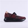 Wonders Ultrafly Elastic Band Slip On - Burgundy Combi